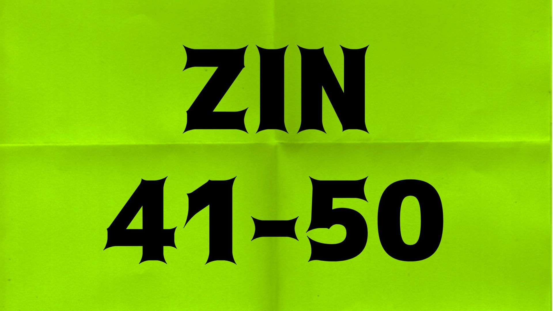 ZIN 41-50