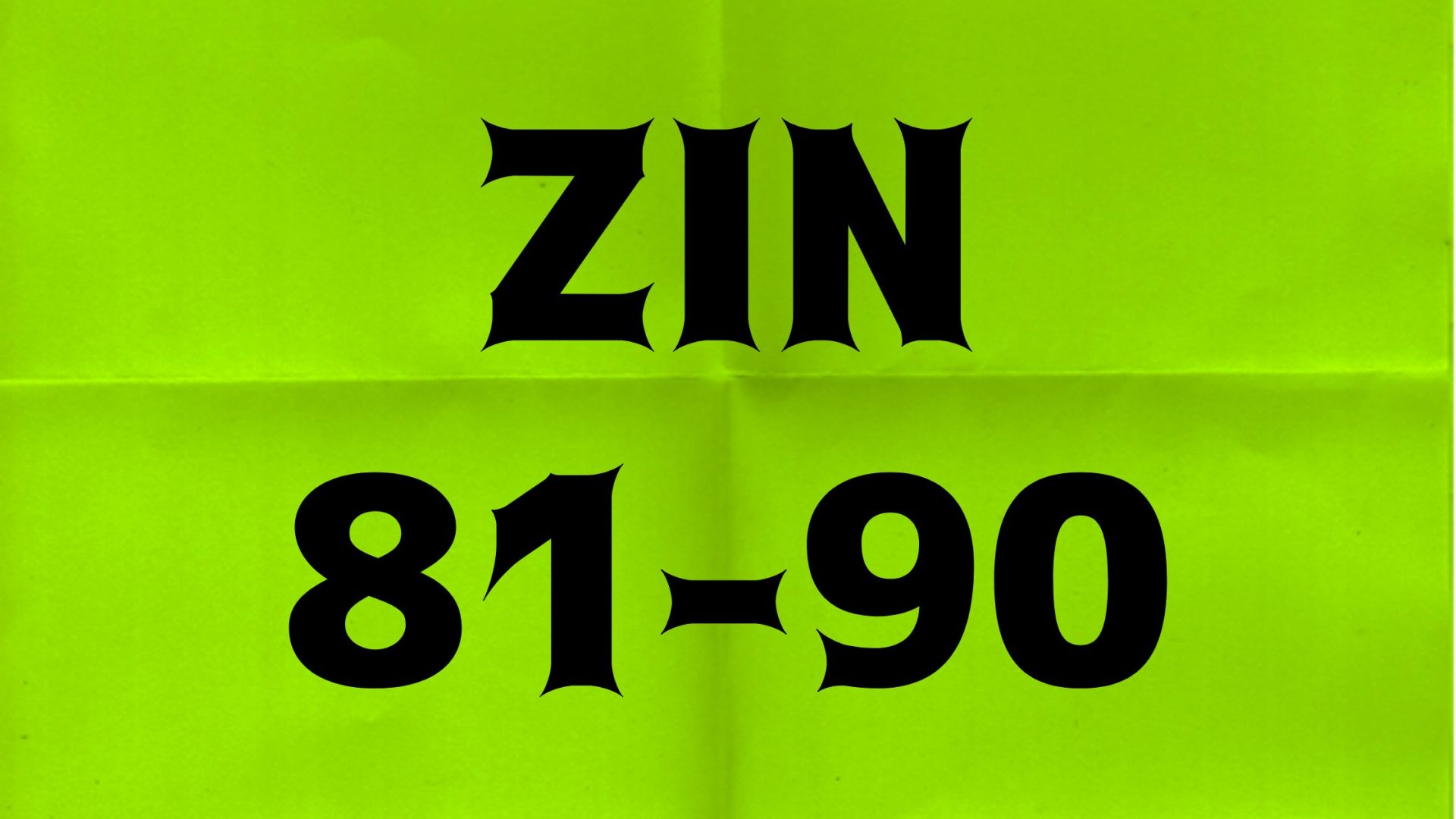 ZIN 81-90